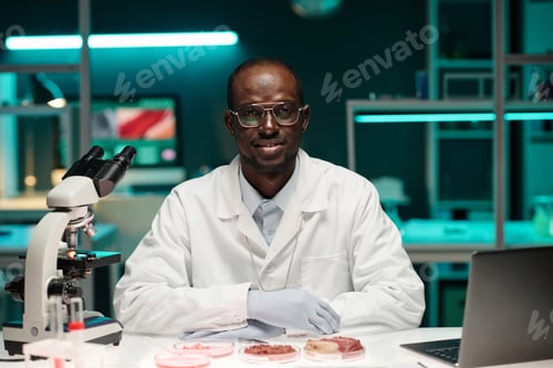 Preview: Professional Scientist at His Workplace in Laboratory