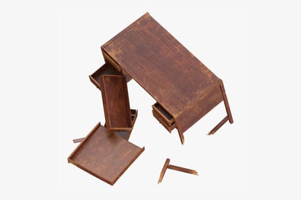 Preview: Vintage Distressed Desk