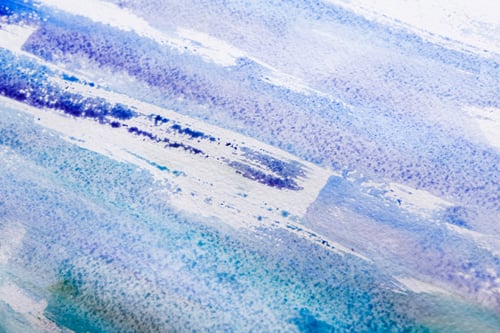 Preview: Blue and Purple Watercolor Strokes on White Background