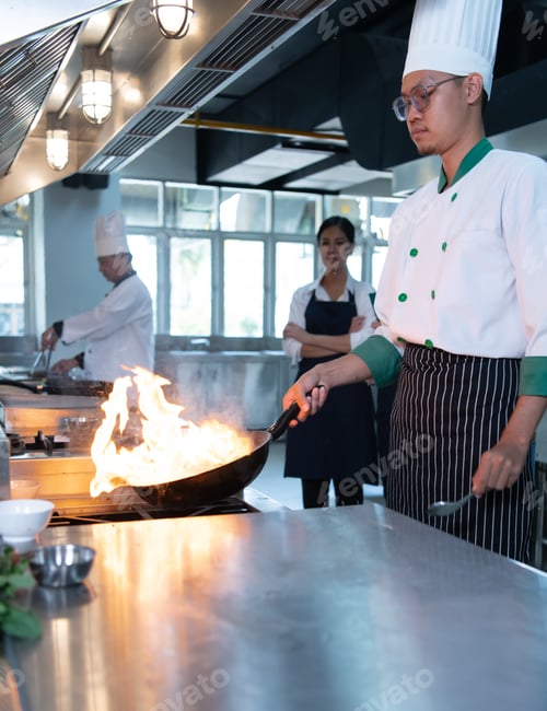Preview: Chefs that specialize in cooking will be meticulous with every cooking process.