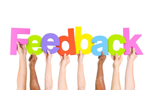 Preview: Multi Ethnic People Holding The Word Feedback