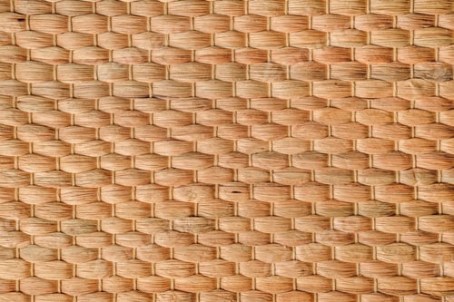Preview: Woven Natural Fiber Background in Beige and Brown