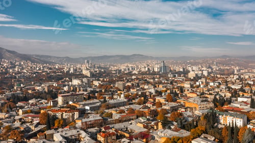 Preview: Cityscape of Tbilisi in the late autumn