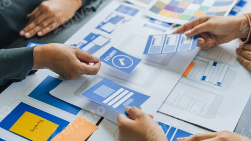 Preview: Meeting only friends asia female people ux design mobile application software brainstorm project