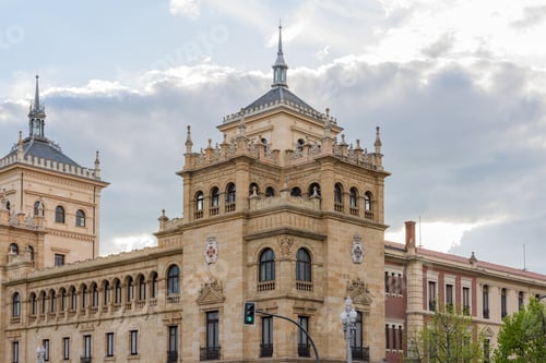 Preview: Plaza de Zorrilla, Caballeria building, Valladolid, Castilla y Leon, Spain