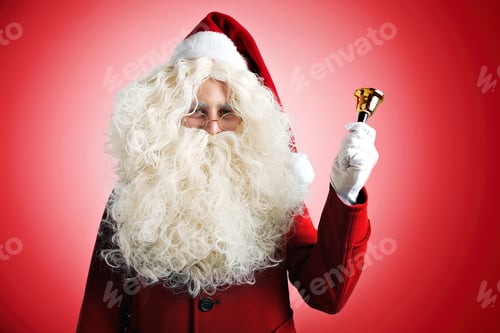 Preview: Santa Claus with a bell