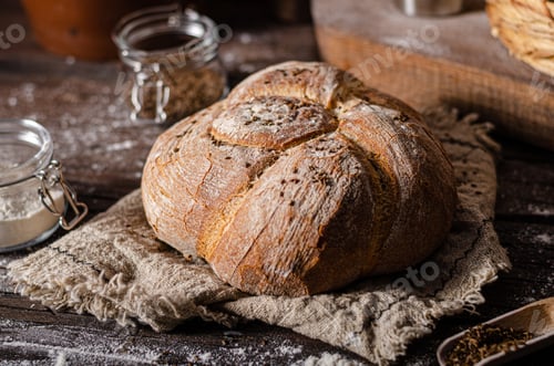 Preview: Homemade rustic bread