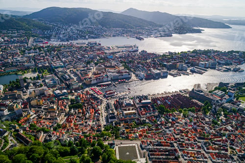 Preview: Bergen is a city and municipality in Hordaland on the west coast of Norway.