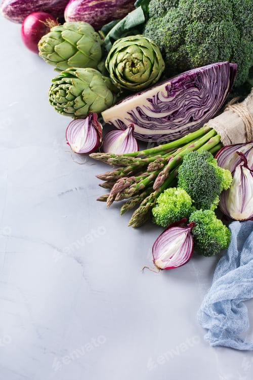 Preview: Assortment of fresh organic farmer vegetables