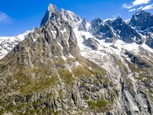 Preview: Views of Chamonix-Montblanc range, France