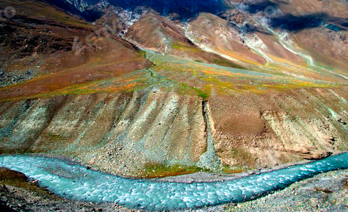 Preview: Mountain stream in Himalayas, Ladakh, India