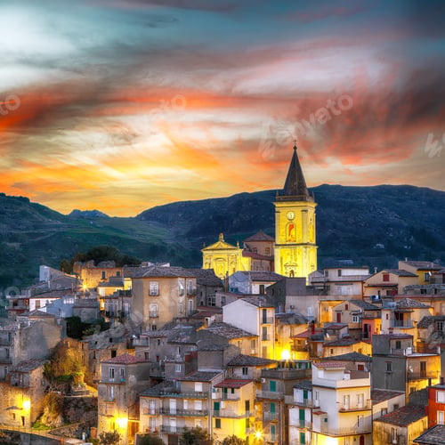Preview: Mountain village Novara di Sicilia, Sicily, Italy