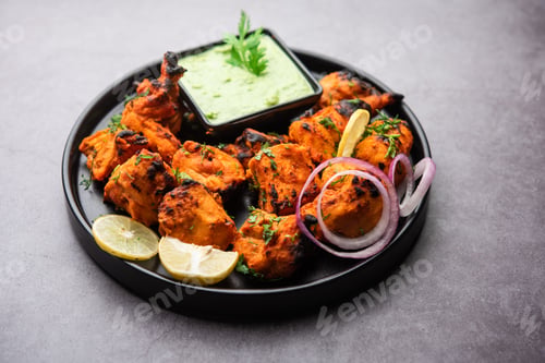 Preview: chicken tikka kebabs