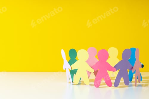 Preview: Concept of Diversity, Inclusion and Equality, space for text