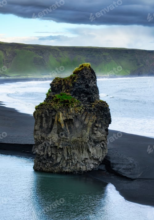 Preview: Reynisdrangar Rock Formations on Iceland's Black Sand Beach