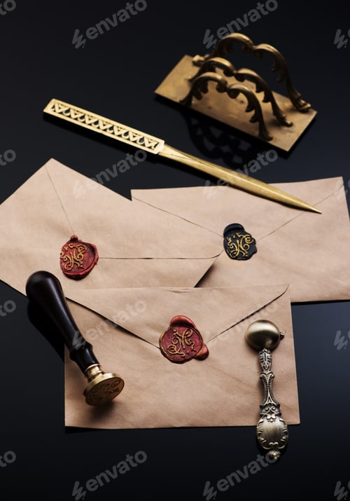 Preview: Vintage writing accessories