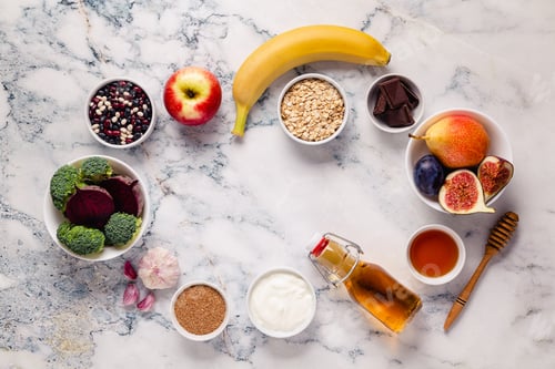 Preview: Products for healthy bowel. Natural food for gut.