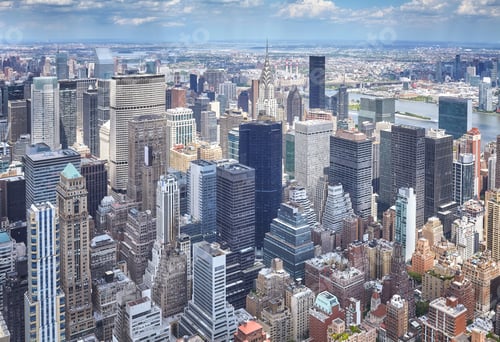 Preview: Aerial picture of Manhattan, New York City, USA
