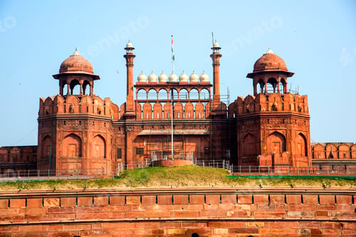 Preview: Red Fort Delhi, India, UNESCO World Heritage Site.