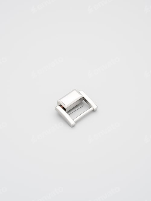 Preview: Metal adjusters and frames for making bags and backpacks on a grey background