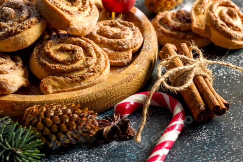 Preview: Snail cookies. Homemade baking