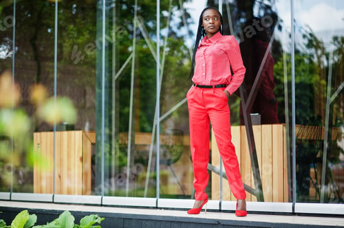 Preview: Pretty braids business african american lady