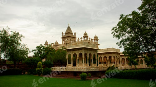 Preview: Jaswant Thada mausoleum, Tourist landmarks of Jodhpur, India.