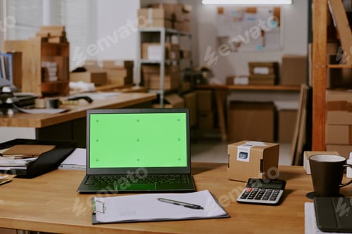 Preview: Organizing Office Supplies on Wooden Desk