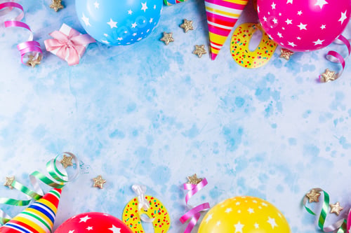 Preview: Bright colorful carnival or party scene