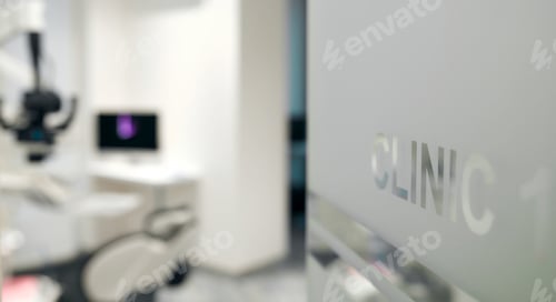 Preview: Modern Dental Clinic Waiting Room Interior