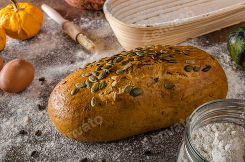 Preview: Homemade pumpkin bread