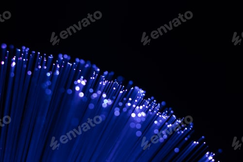 Preview: blue optical fiber