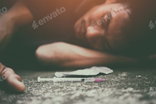 Preview: Drug addiction concept