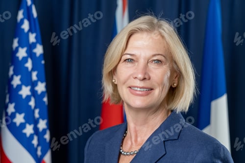 Preview: Portrait Of Attractive Congresswoman