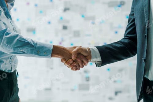 Preview: Business partners shaking hands