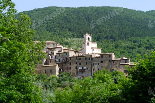 Preview: Guarcino, historic village in Lazio, Italy