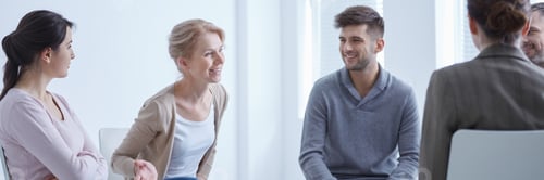 Preview: People participating in group psychotherapy