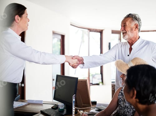 Preview: Guests checking in