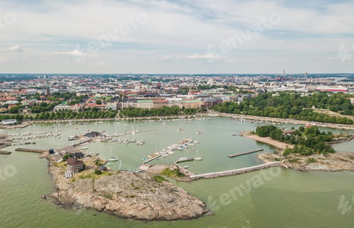 Preview: Aerial view of Helsinki