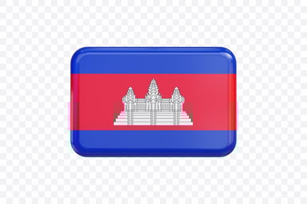 Preview: Cambodia Flag Banner