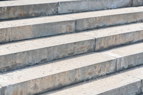 Preview: the abstract concrete urban stairs, urban streets