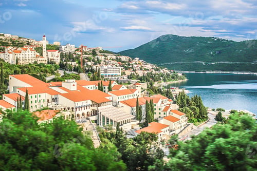 Preview: Beautiful wide view of Neum in Bosnia and Herzegovina
