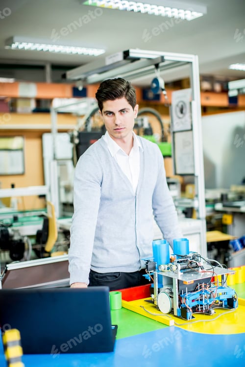 Preview: Engineer in the factory