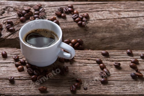 Preview: Steaming coffee cup
