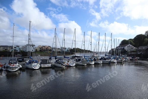 Preview: sea, water, travel, blue, boat, sky, port, sailboat, marina, tourism, boats, vacation, reflection, e