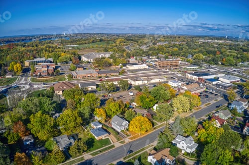 Preview: Aerial View of the Twin Cities Suburb of Prior Lake, Minnesota