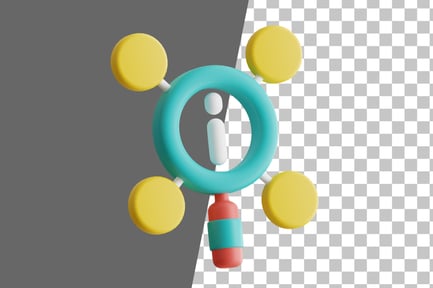 Preview: Information Gathering 3D Icon
