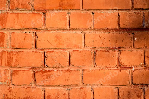 Preview: Orange brick wall texture