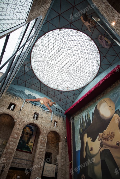 Preview: FIGUERES - OCTOBER 12: VisitingThe DalĂ Theatre-Museum, on October 12, 2012 in Figueres, Spain