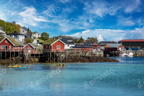 Preview: Lofoten is an archipelago in the county of Nordland, Norway.